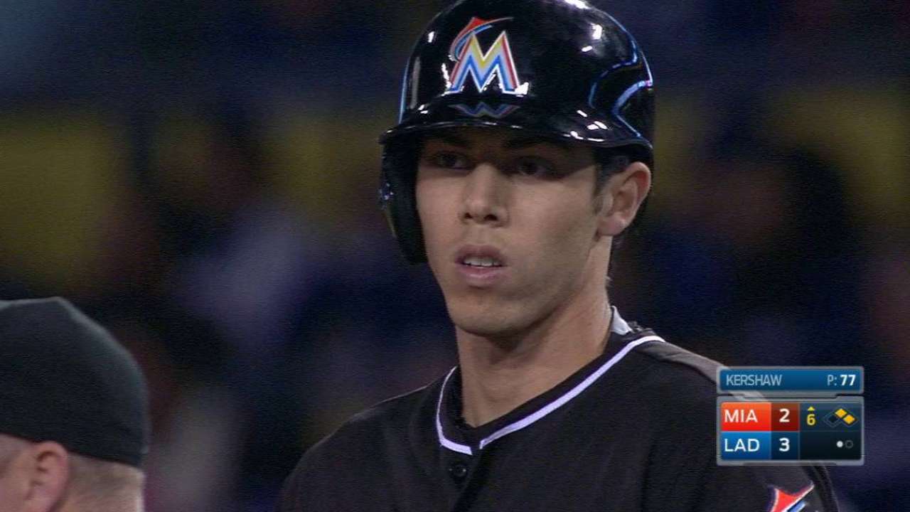 Yelich's RBI single