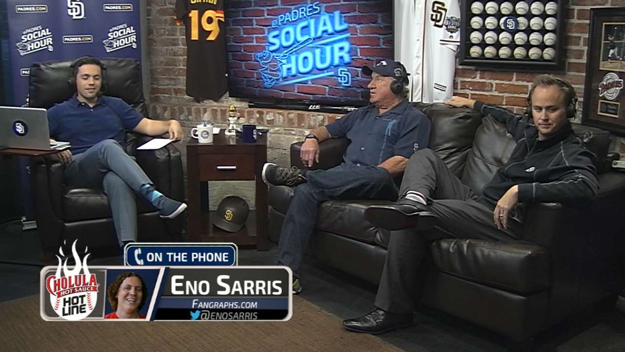 Padres Social Hour: Eno Sarris