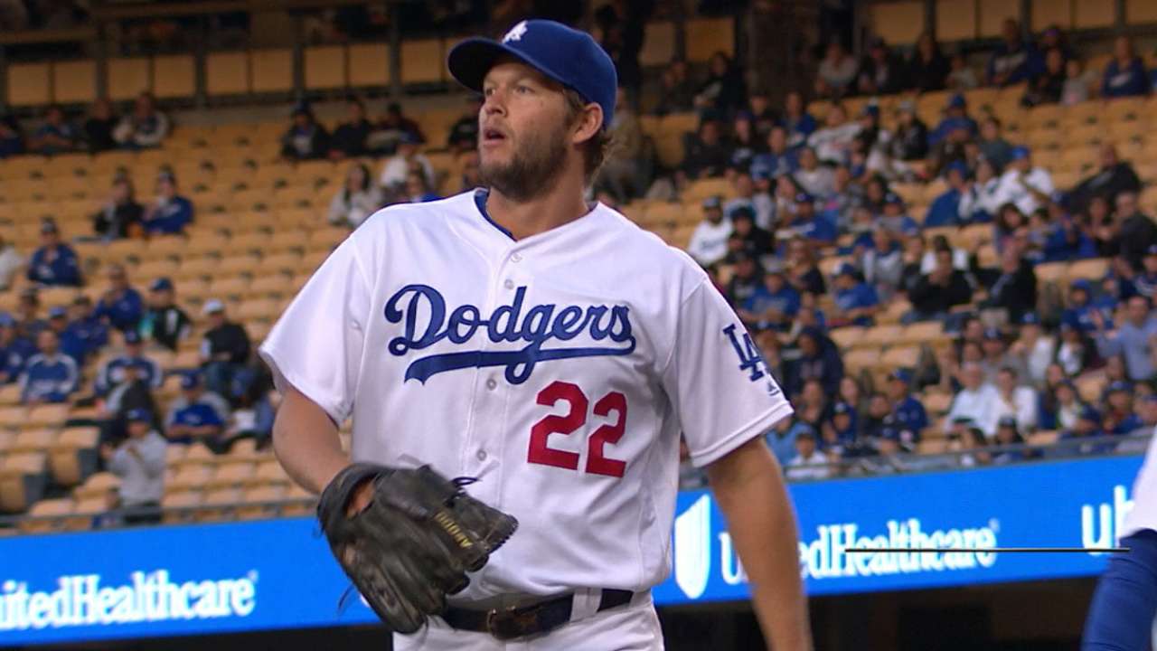 Kershaw's 10 strikeouts