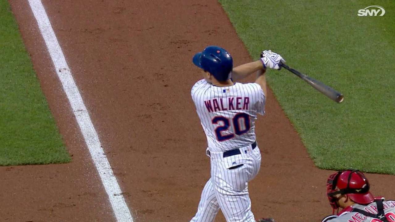 Walker's RBI single