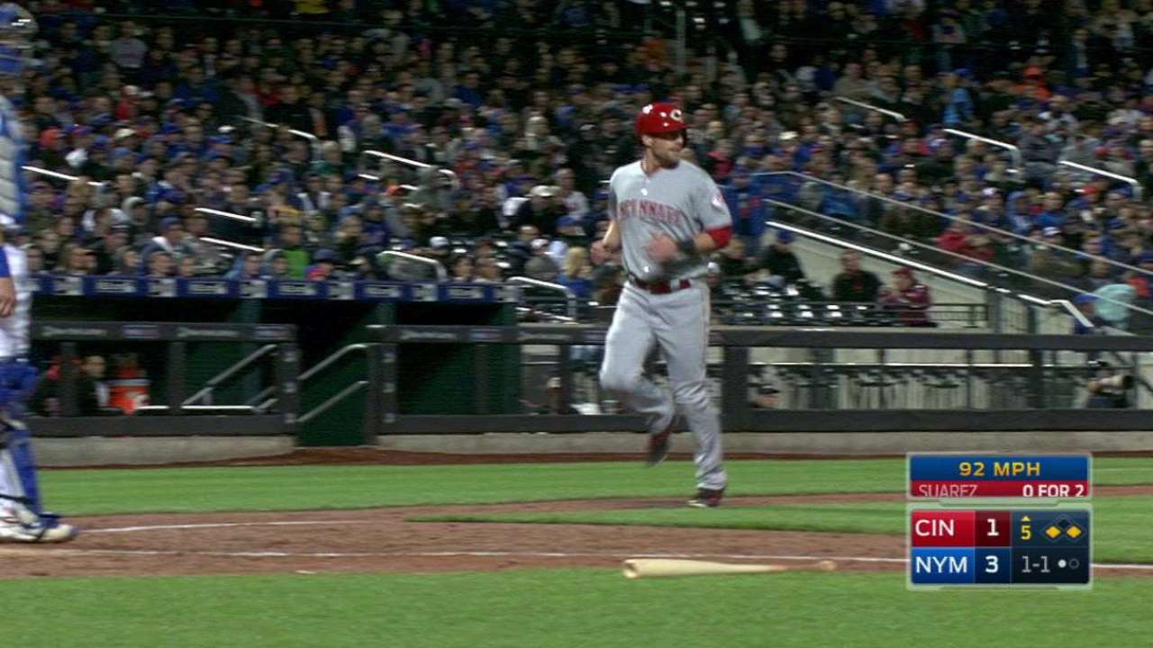 Suarez's RBI single