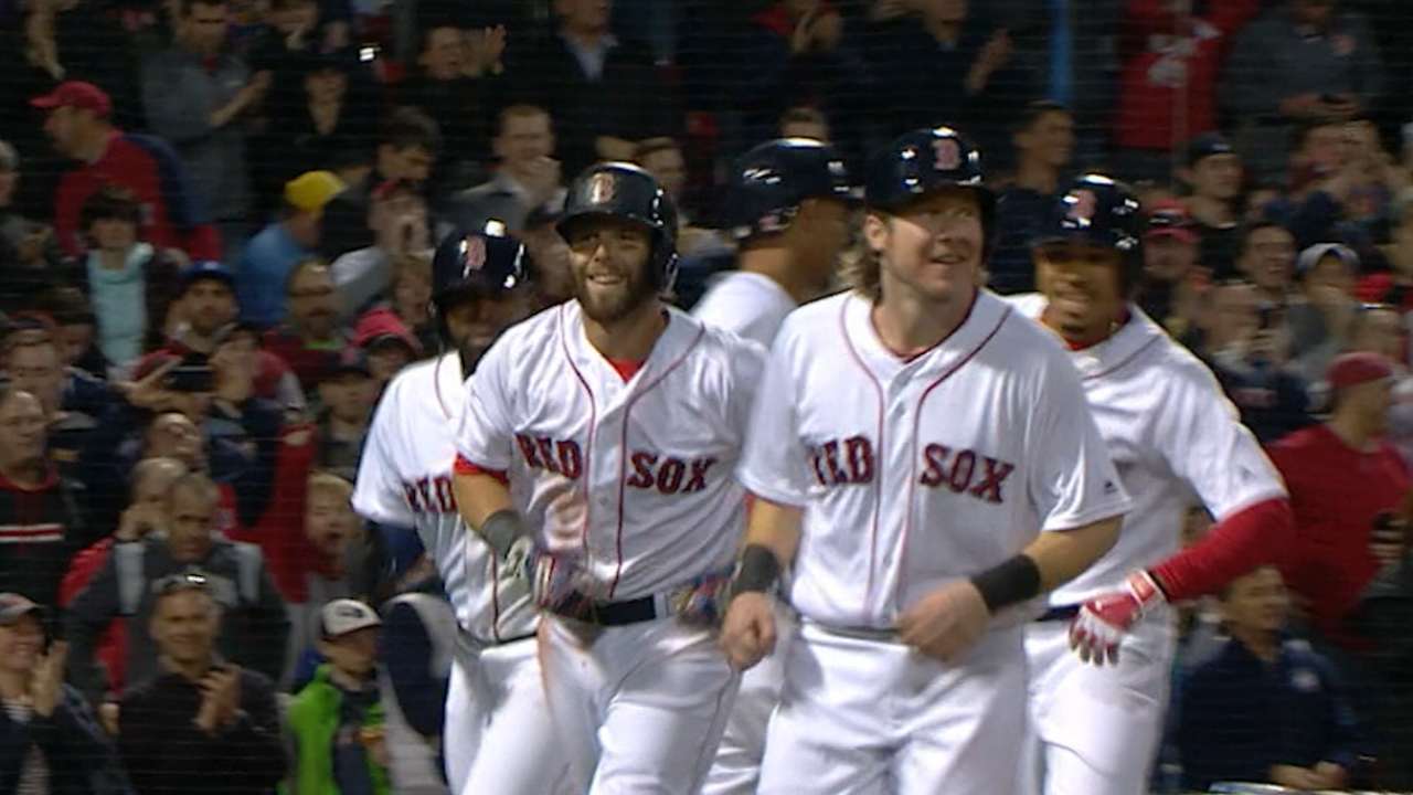 Pedroia's two-homer game