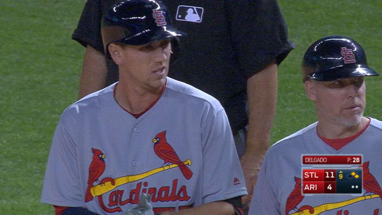 Piscotty's four-hit game