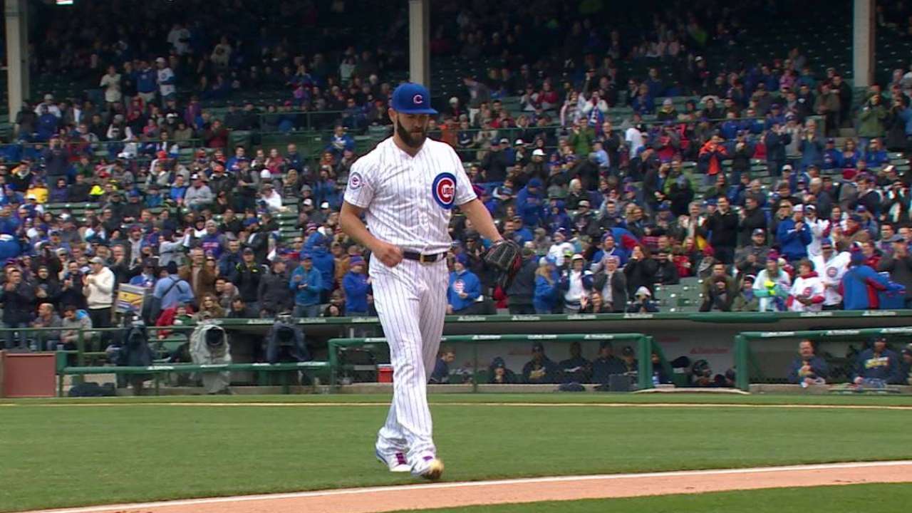 Jake Arrieta domina de nuevo y Cubs vencen a Cerveceros