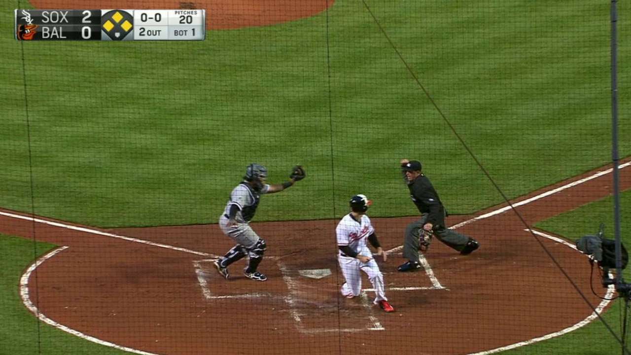 Danks 'not throwing enough quality strikes'