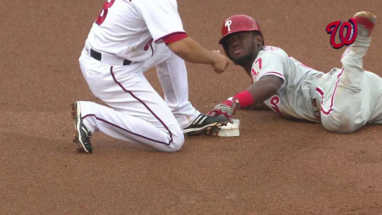 Nationals recall Severino, place Lobaton on DL