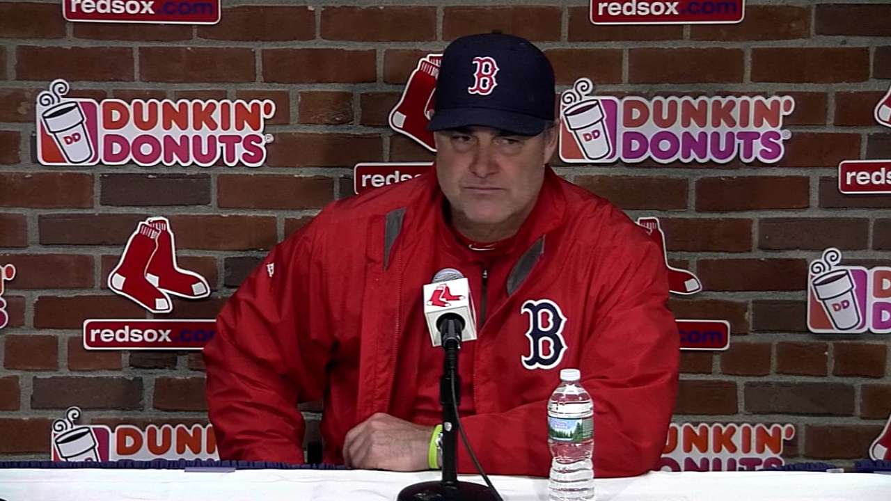 Farrell on loss to Braves