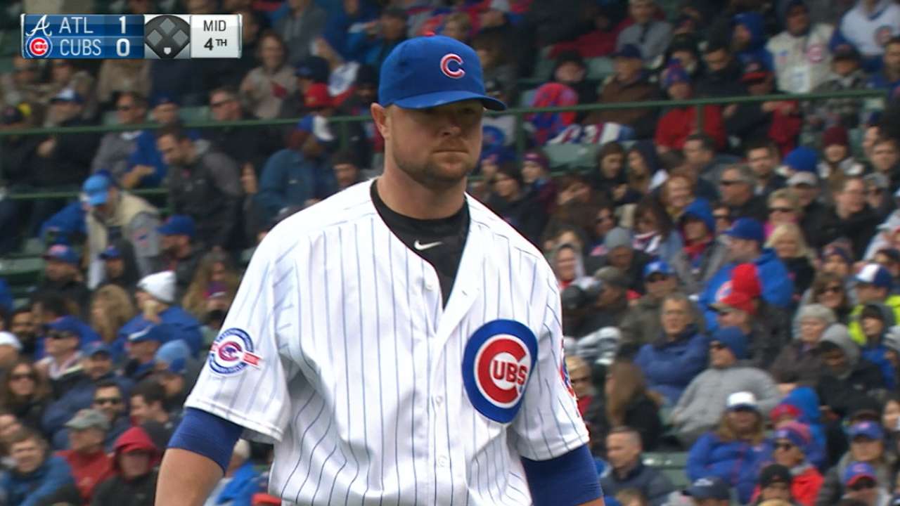Lester's stellar outing