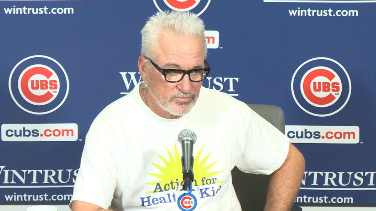 Maddon on Cubs' 6-1 win