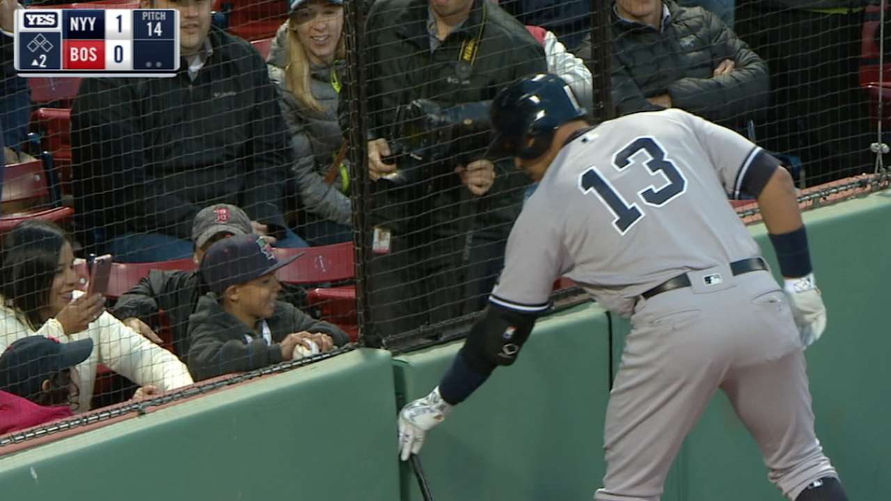 A-Rod beginning to show that age is just a number