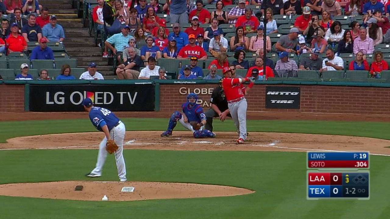 Soto finding comfort zone in batter's box