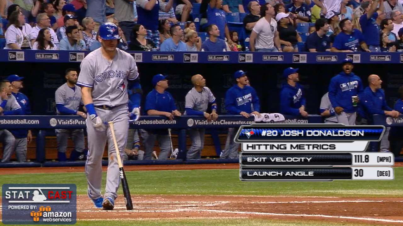 Statcast: Donaldson's long homer