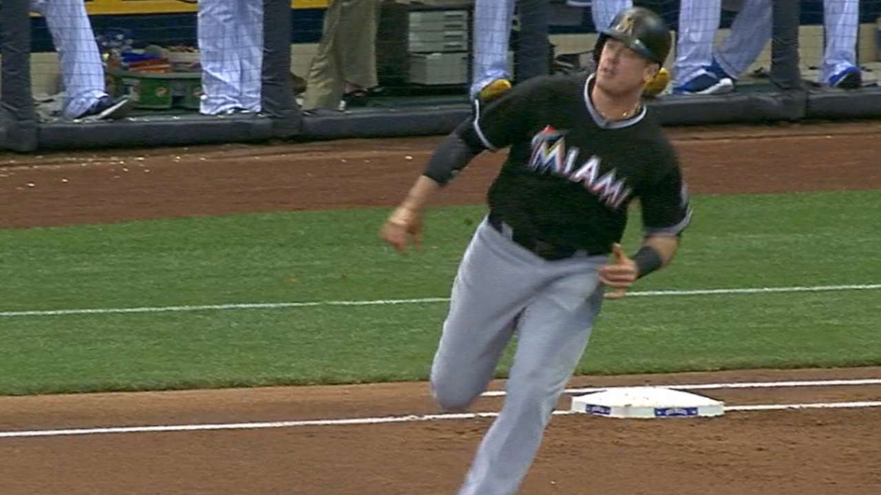 Bour's two-homer game