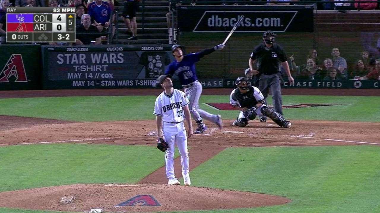 Arenado's solo homer