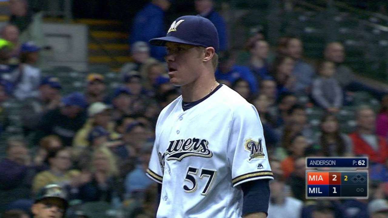 Anderson escapes a jam