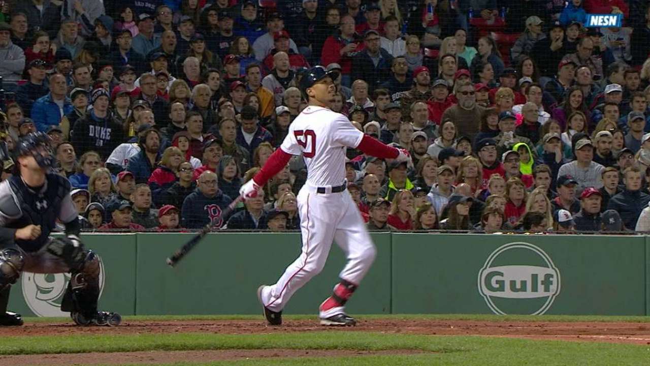 Betts' two-run double