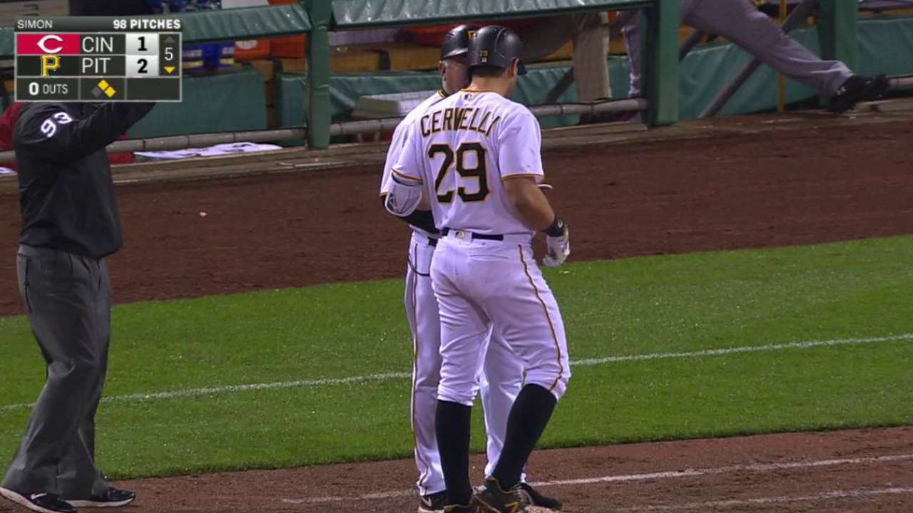 Cervelli's go-ahead RBI single