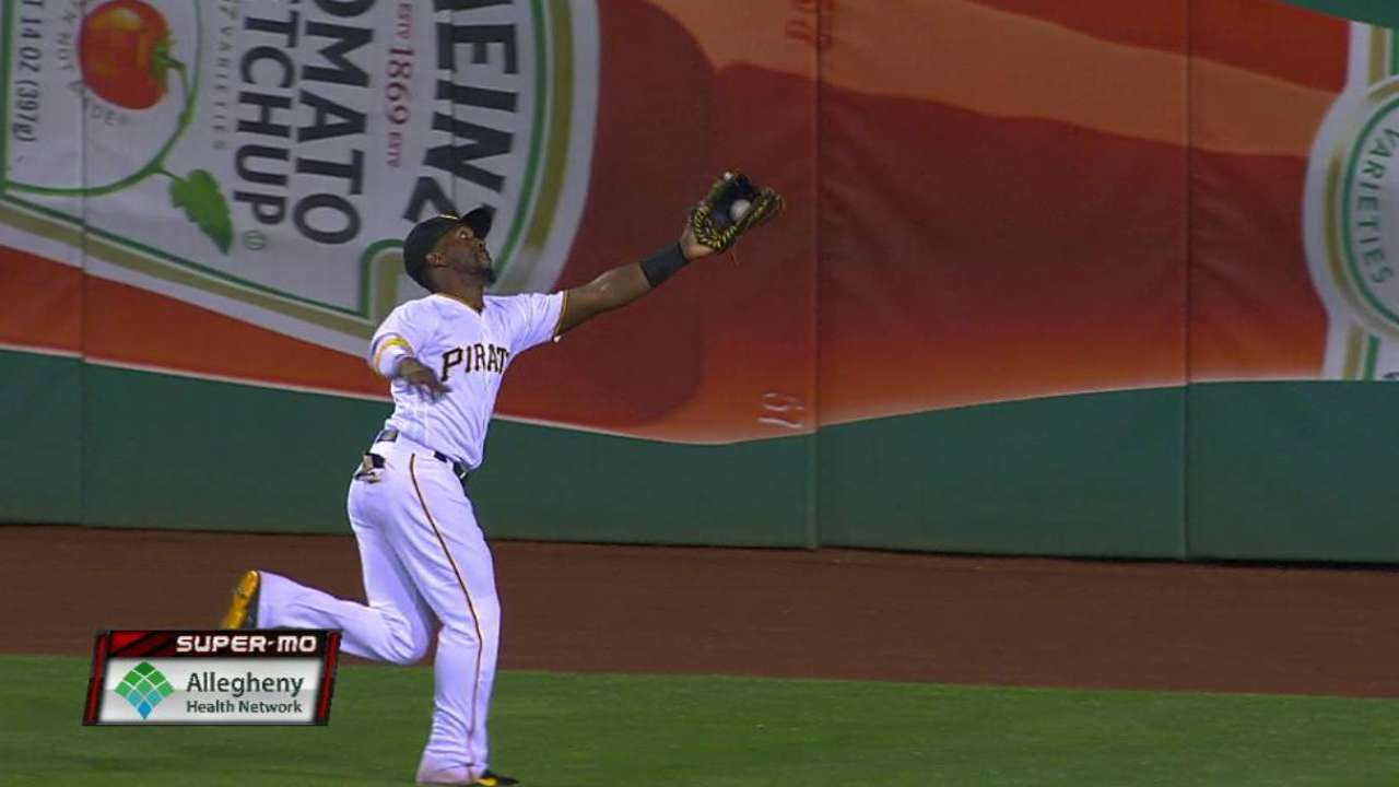 McCutchen's impressive grab