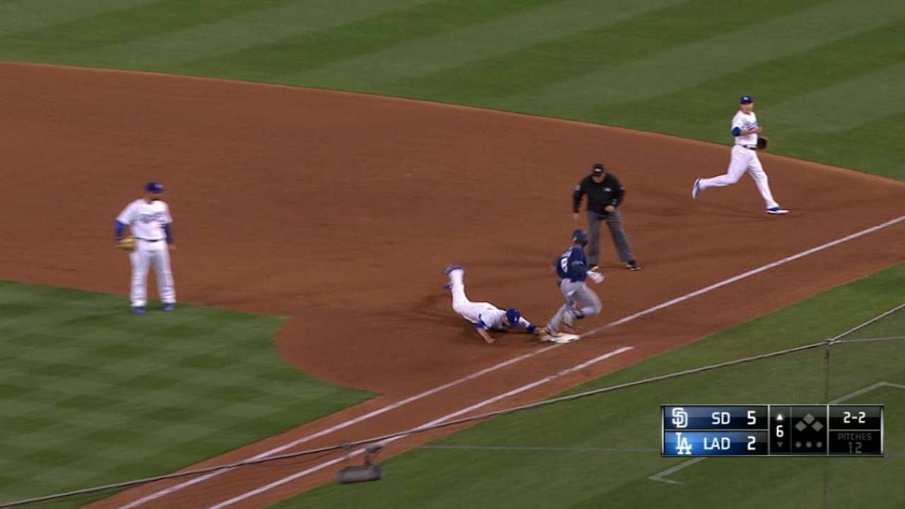 Coleman shows off his speed