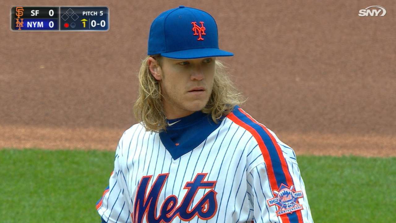 Syndergaard can't contain running Giants