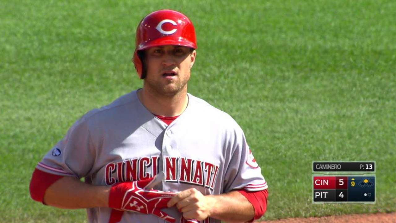 Schebler's go-ahead RBI double