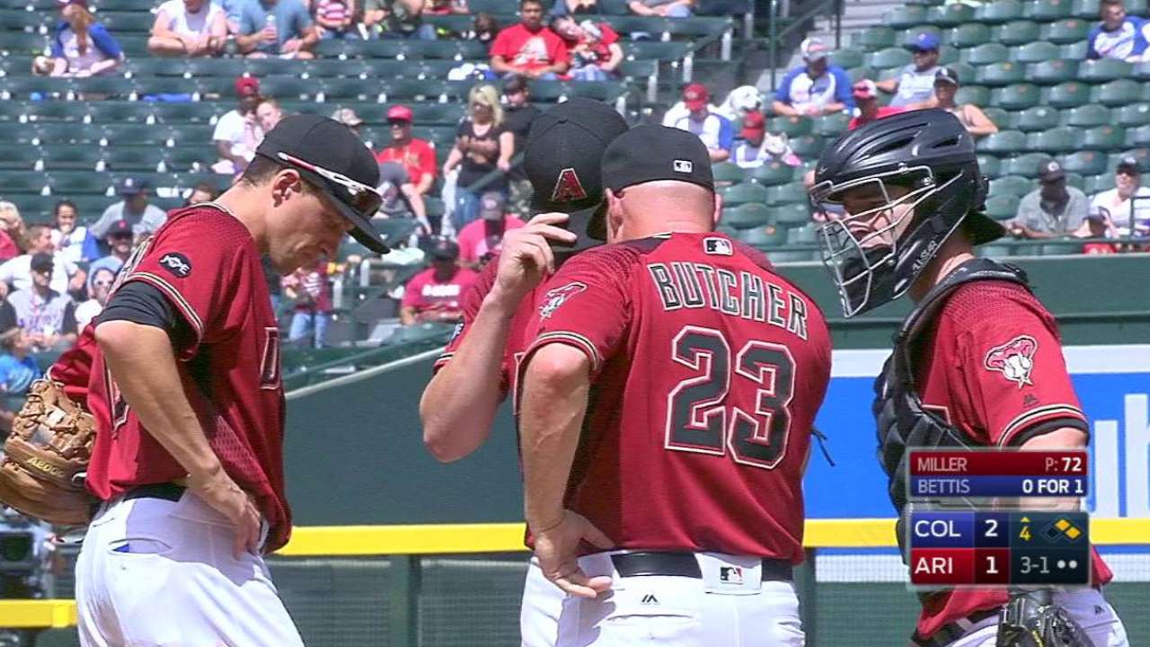 D-backs trying to help Shelby solve scuffles
