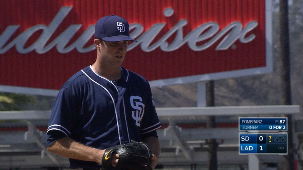 Pomeranz goes seven strong