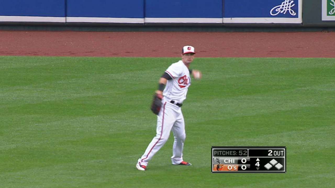 Rickard's jumping catch