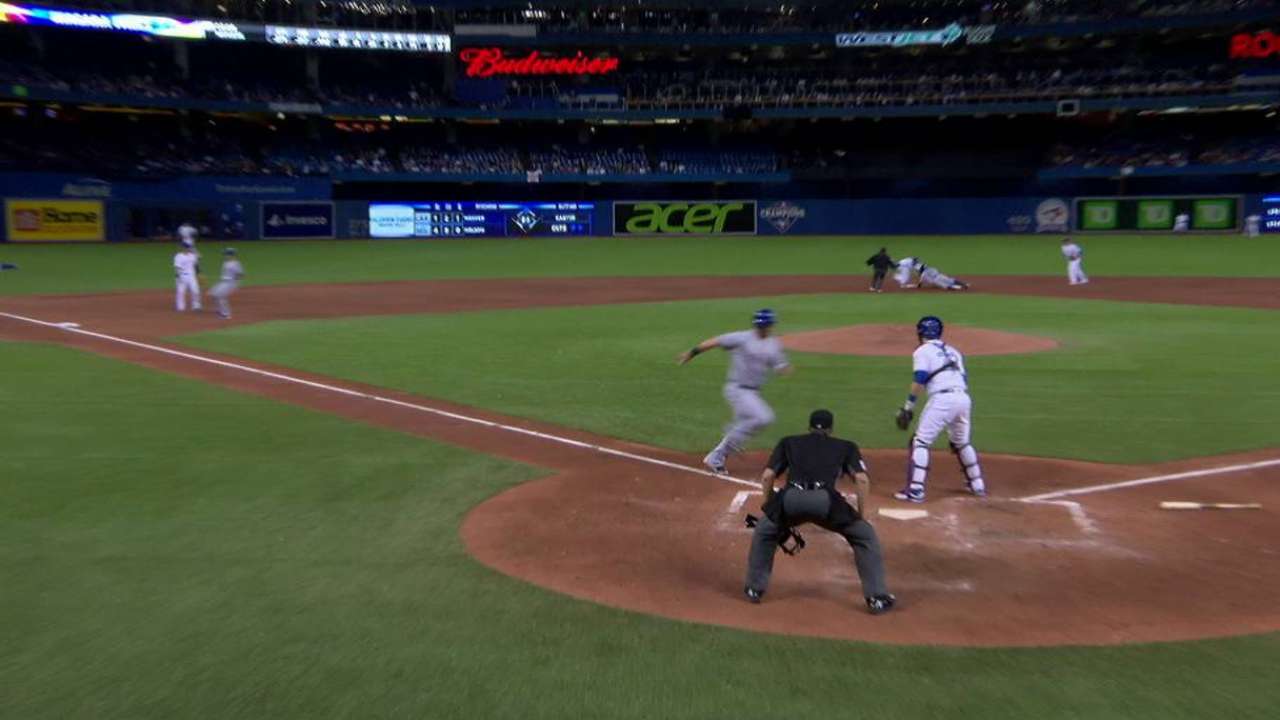 Pillar makes catch, turns DP