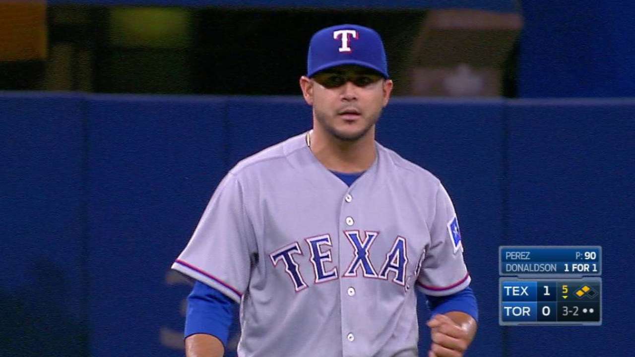 Perez sits down Donaldson