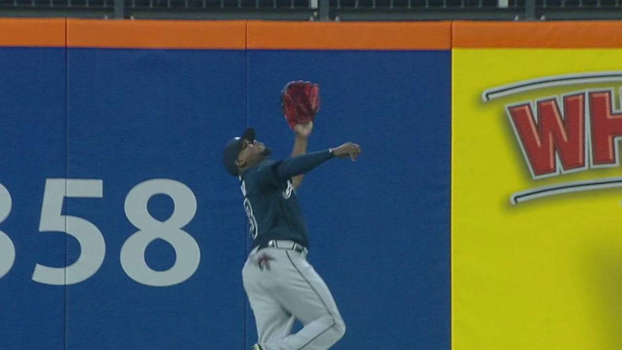 Garcia's leaping grab