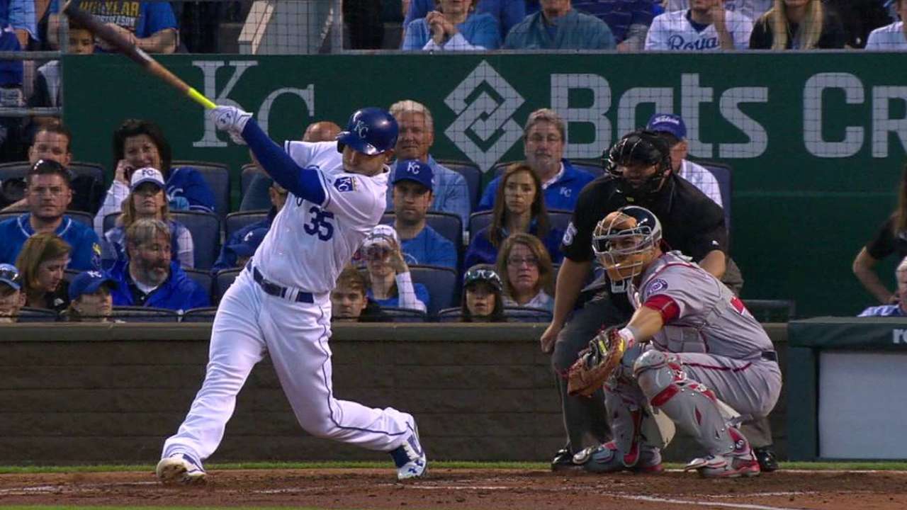 Hosmer's two-run single