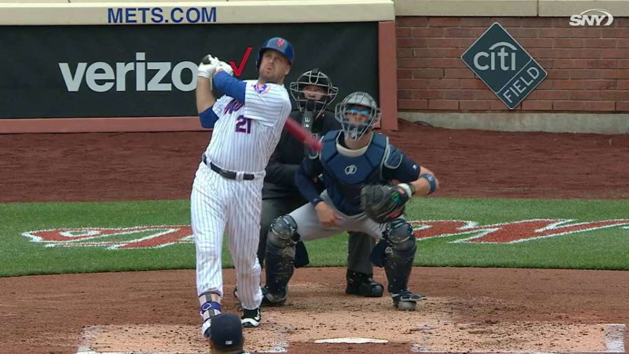 Duda's high two-run homer