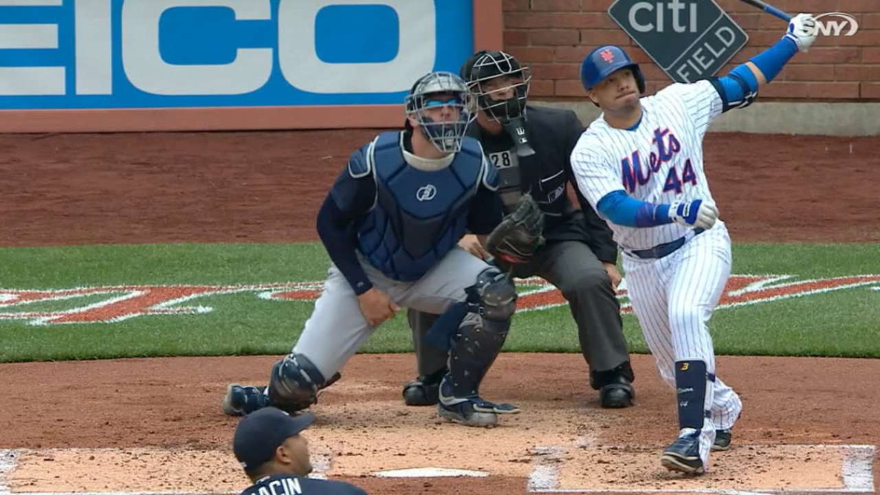 Mets' four home runs