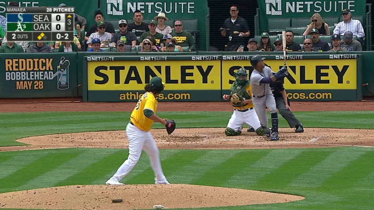 Manaea gets out of a jam