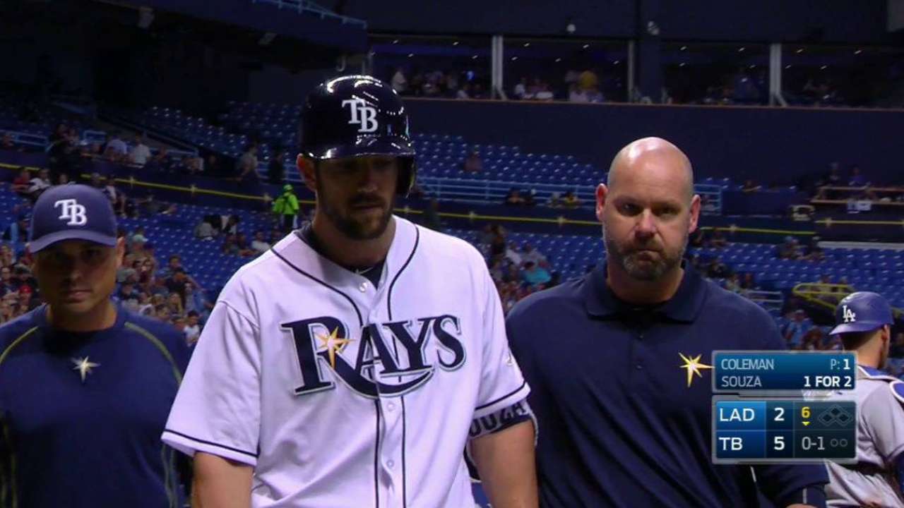 Souza expects to play Friday after early exit