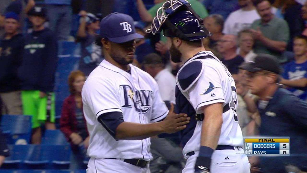 Colome earns sixth save