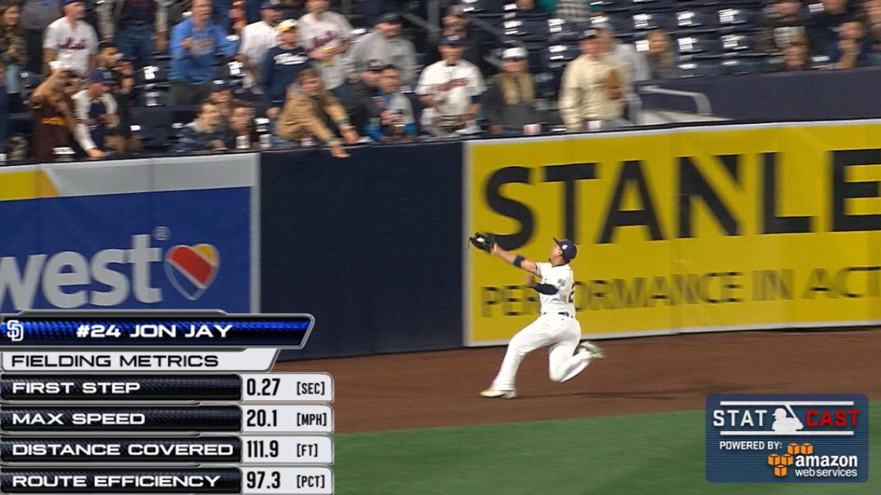 Statcast: Jay's amazing catch