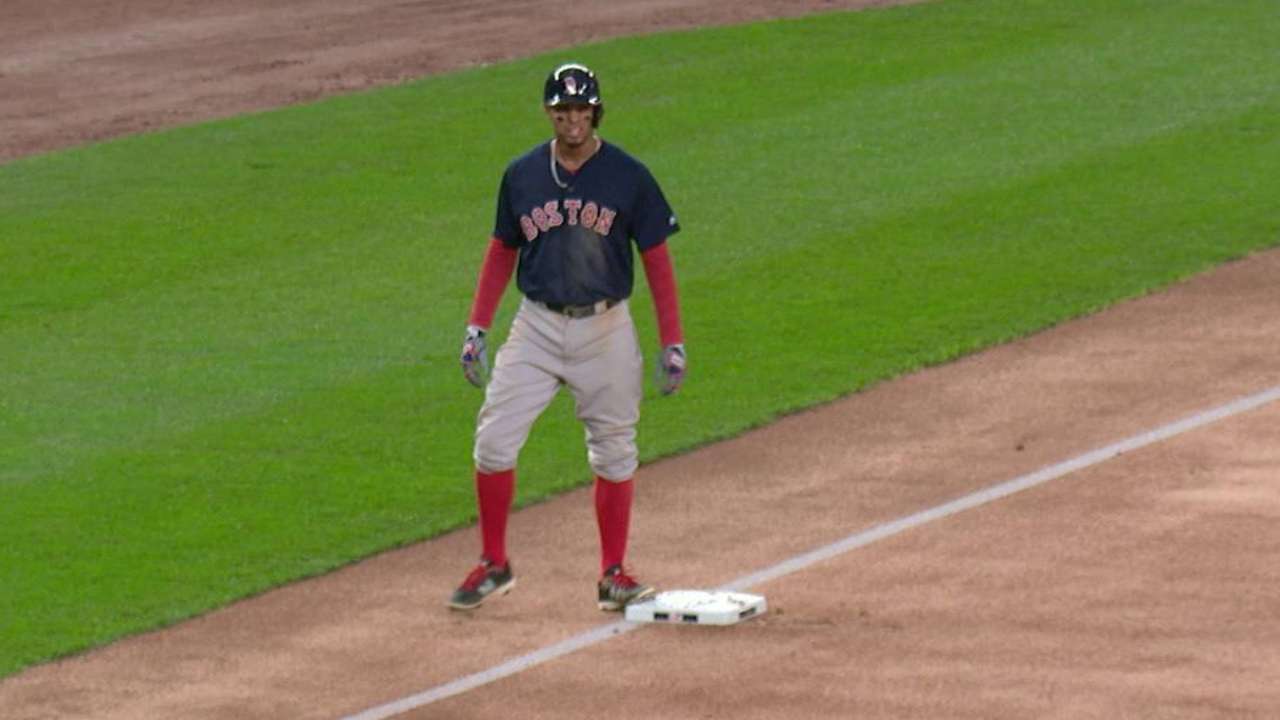 Red Sox on track to set record for basestealing efficiency