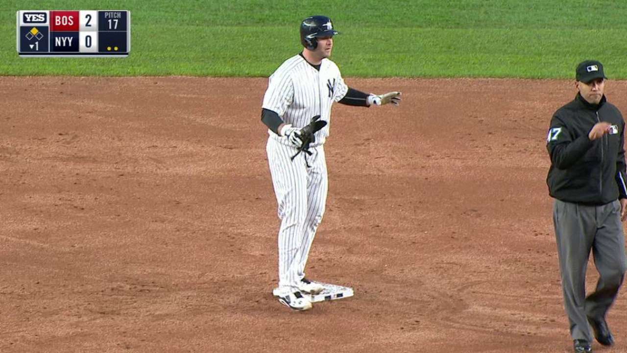 McCann's RBI double