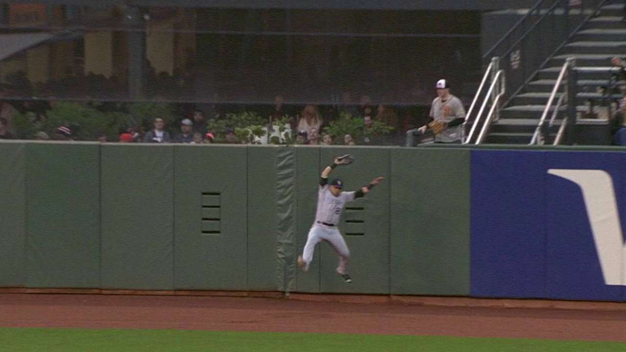 Parra's nice catch
