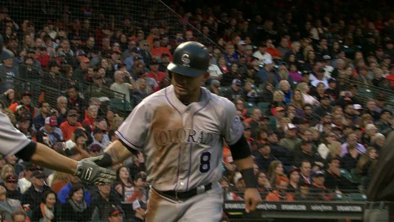 Parra scores with evasive slide