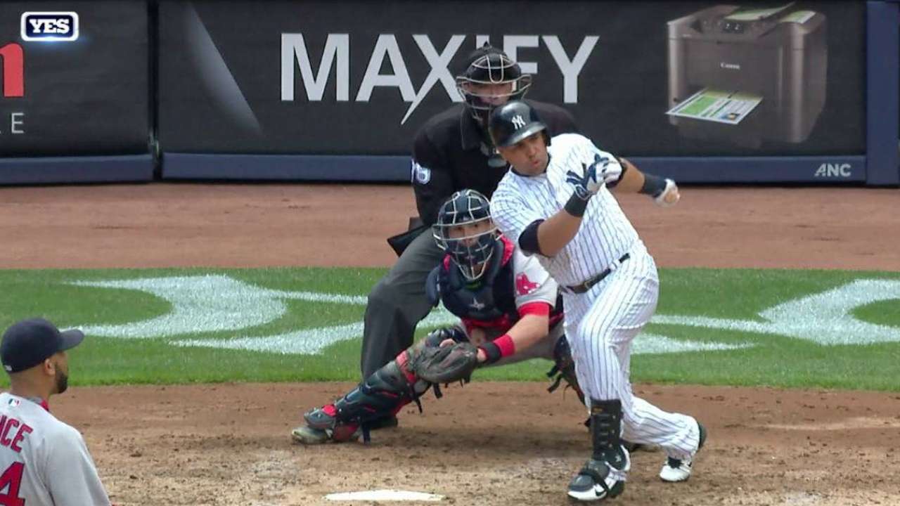 Beltran's two-run double
