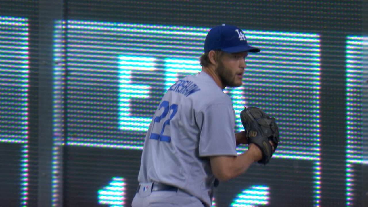 Kershaw's 10 strikeouts