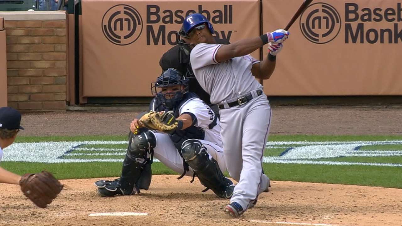 Young Rangers make history in 5-HR attack