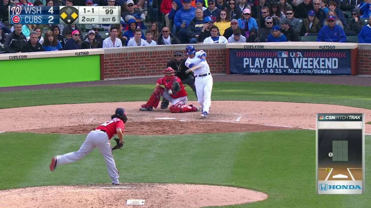 Russell's RBI single to center