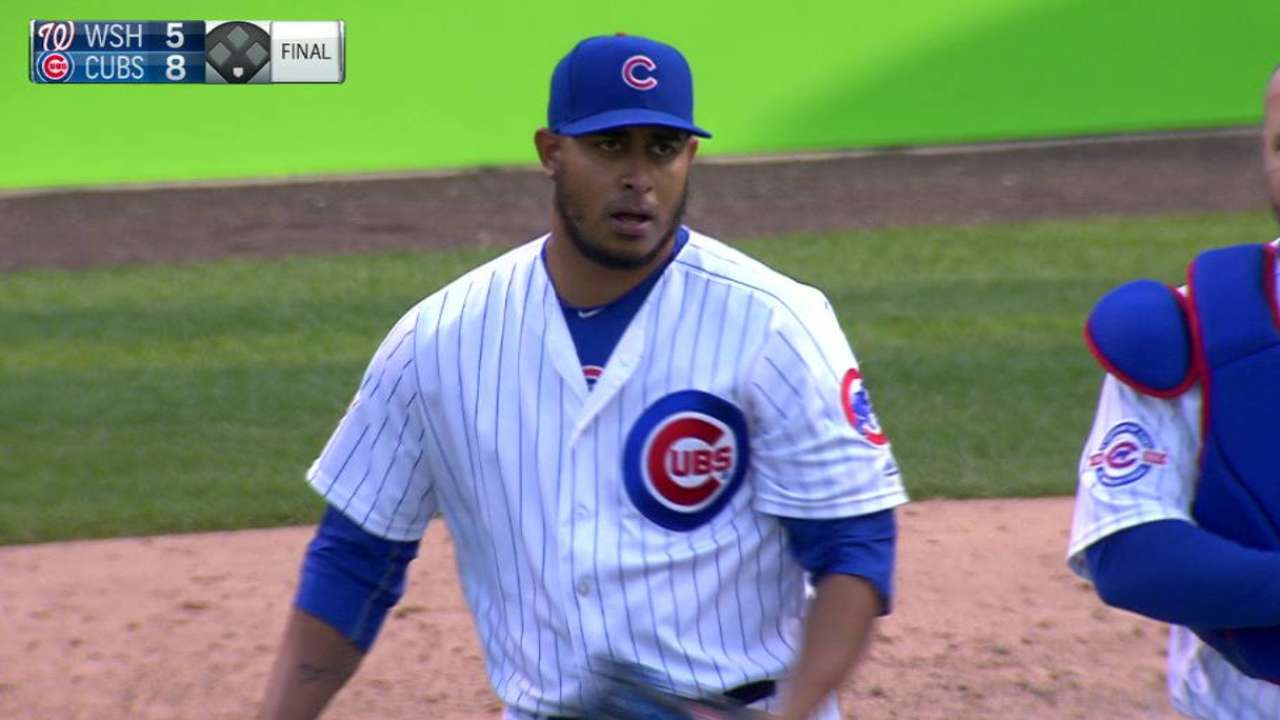 Rondon's stiff back nearly 100 percent