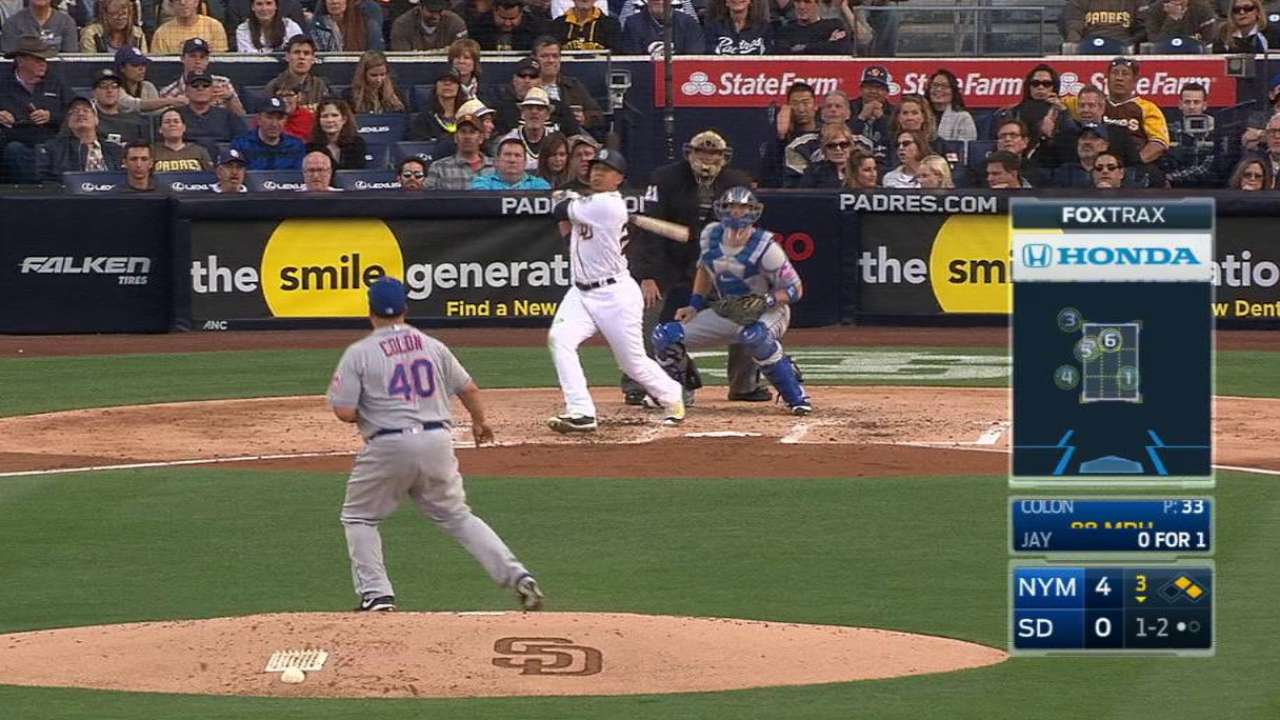 Jay's three-run homer