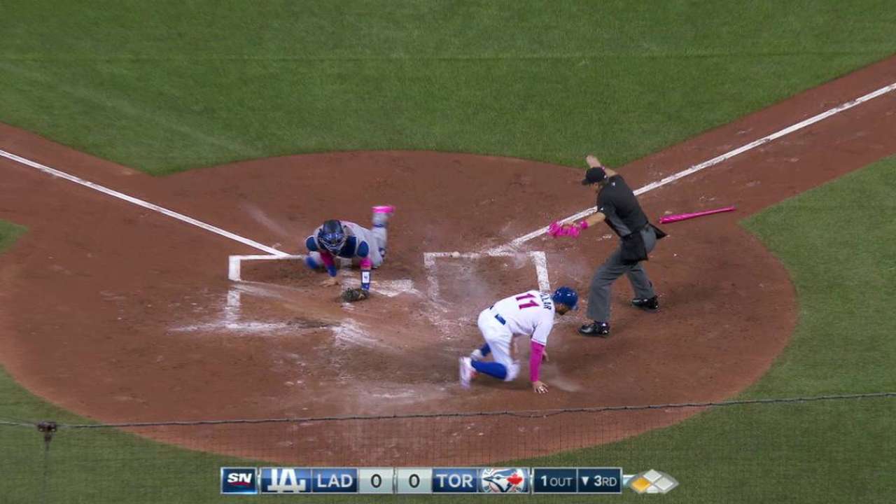 Goins' RBI grounder