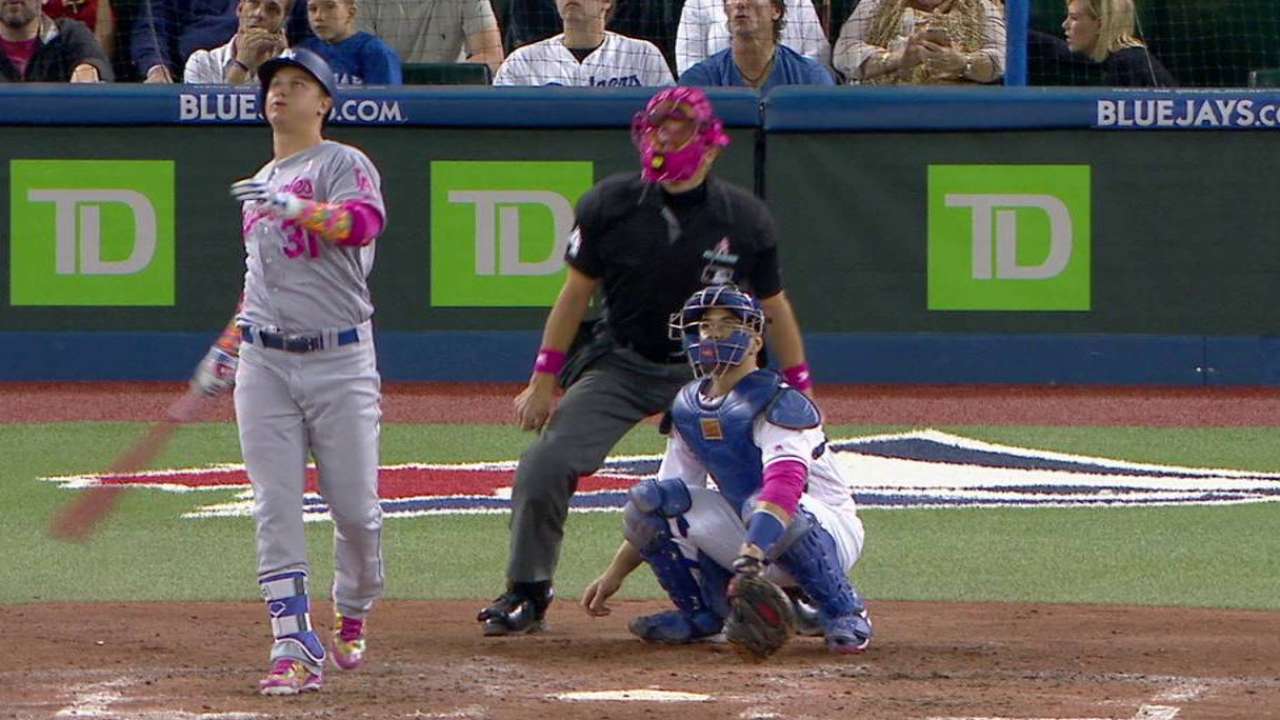 Pederson's solo shot